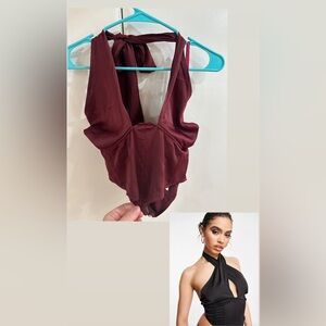 NWT Missguided Halter Corset Top (8)